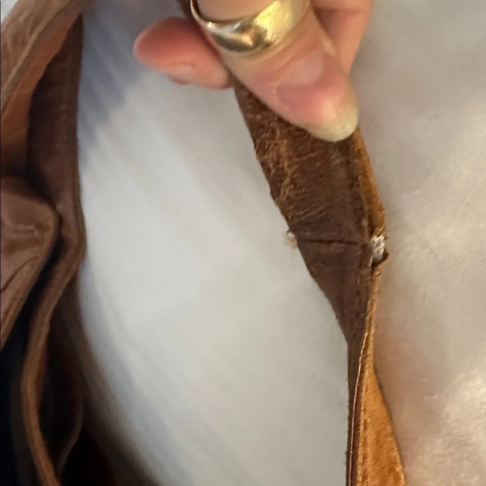 Michael Kors MK Cognac Crosby Hobo Bag